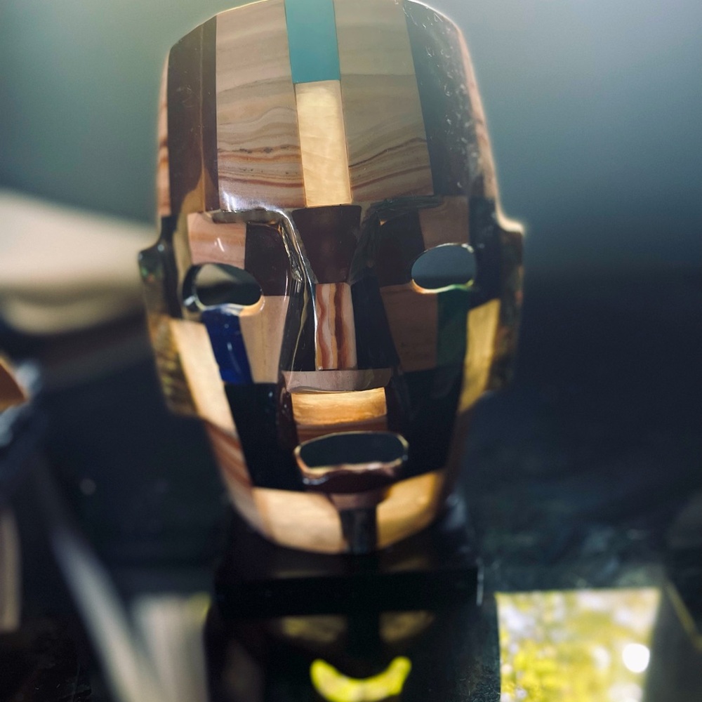 Vintage authentic Mayan/Aztec mask